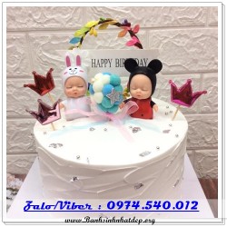 Mẫu Bánh Sinh Nhật Đẹp - A1411